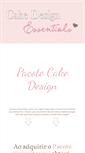 Mobile Screenshot of cakedesignessentials.com